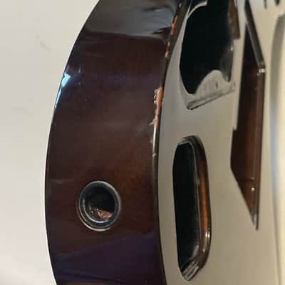 1999 Japan Fujigen Ibanez RG520QS Brown Quilt Maple Guitar Body Original Edge Tremolo Ready image 9