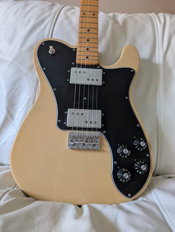 Fender Vintera '70s Telecaster Deluxe with Maple Fretboard 2019 - 2023 - Vintage Blonde image 1