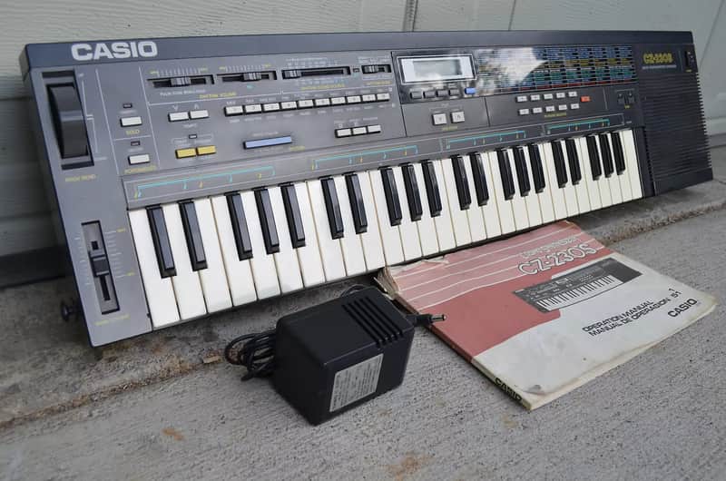 Casio CZ-230S 61-Key Digital Preprogrammed Synthesizer image 1