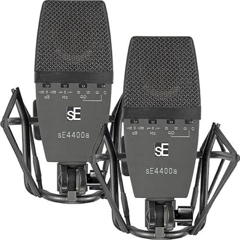 sE Electronics sE4400 (P) 2nd Gen Factory Matched Pair of sE4400 with Mounting and Case image 1