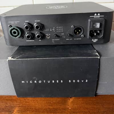 Darkglass Electronics Microtubes 500 V2 500-Watt Bass Amp Head 2020 - Present - Black ** PLEASE READ ** image 3