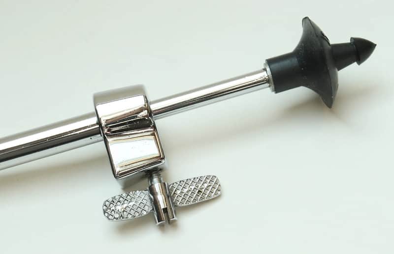 RARE Sonor Telescoping L Arm Cymbal Holder, Teardrop Era, Removable Logo-Embossed Cymbal Seat, NEAR MINT - 1960s / INSPECTED & TESTED image 1