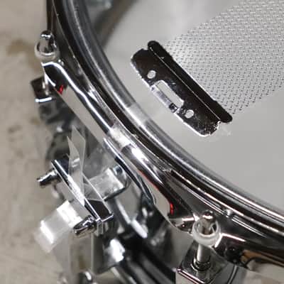 Ludwig Ludwig Rocker 5x14" 10-Lug Steel Snare Drum Vintage 1980's image 11