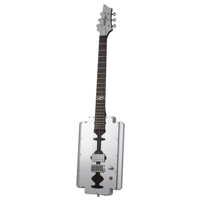 Schecter Machine Gun Kelly Razor Blade - Metallic Silver image 2