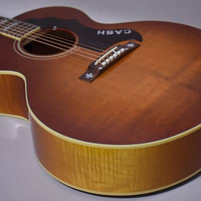 2025 Gibson Custom Rosanne Cash J-185 Cherry Sunburst w/OHSC image 8