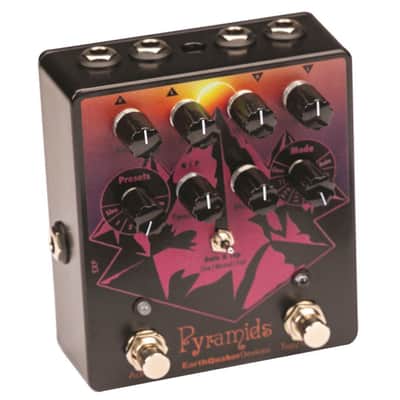 EarthQuaker Devices Pyramids Stereo Flanging Device with Different Modes, Controls and Presets (Solar Eclipse) image 2