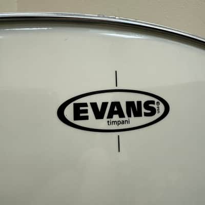 Evans 27 inch Orchestral Timpani Drum Head Opaque White image 4