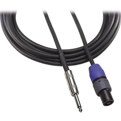 Audio-Technica AT700 Series Speakon to 1/4" Male Speaker Cable (14-Gauge) - 25' image 1