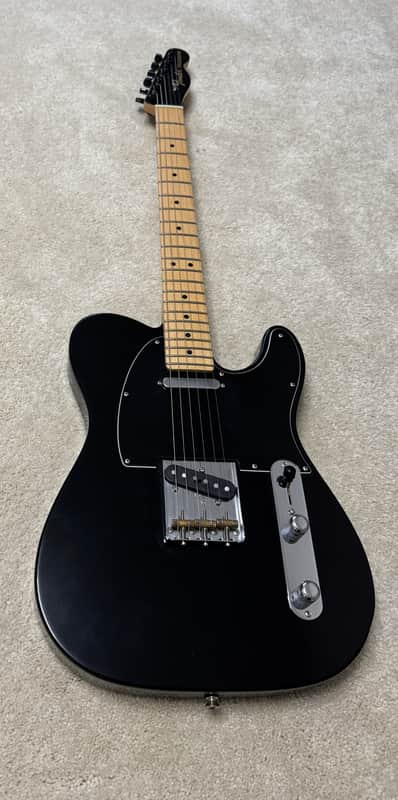 Fender FSR American Special Telecaster with Maple Fretboard 2018 - Black with Matching Headstock image 1