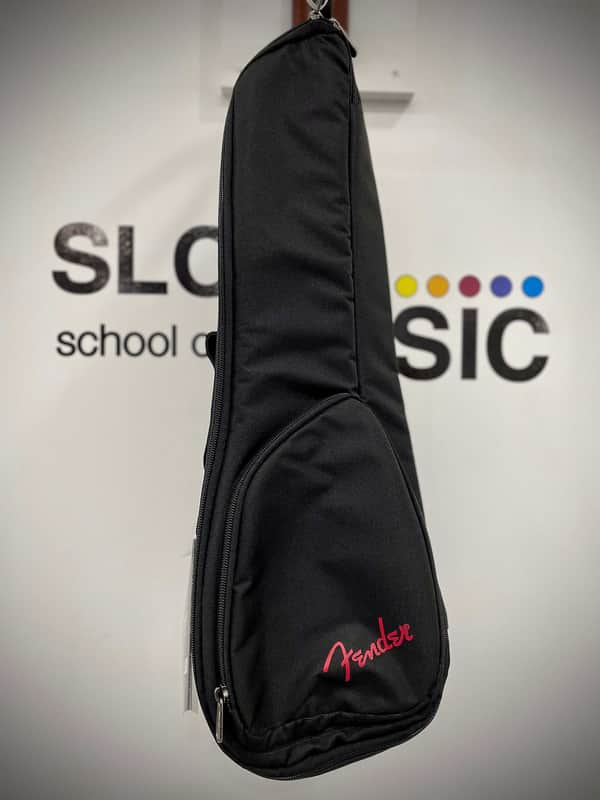 Fender FU610 Concert Ukulele Gig Bag, Black image 1