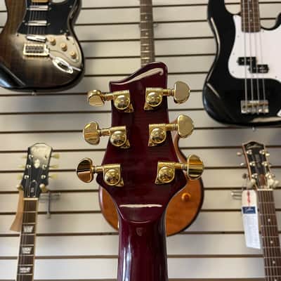 Wolf PRS-Style Red Burst image 6