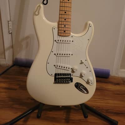 Fender Standard Stratocaster-Arctic White image 6