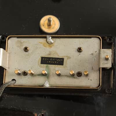 Gibson  Les Paul Custom Solid Body Electric Guitar (1960), ser. #0-6946, original black hard shell case. image 20
