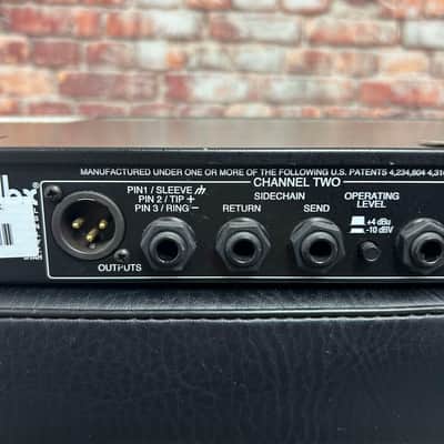 dbx 1066 Dual-Channel Compressor / Limiter / Gate 2010s - Black image 10