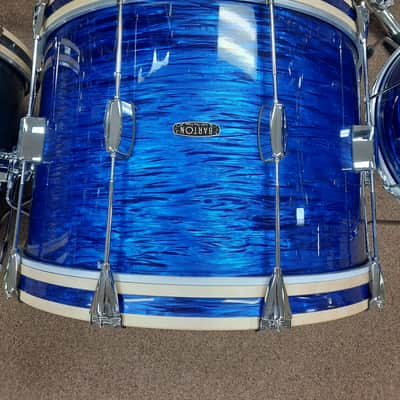 Barton Studio Custom Birch 3pc Shell Pack - Dark Blue Ripple image 4