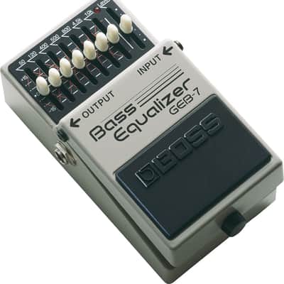 New Boss GEB-7 Bass Equalizer 7-band EQ Guitar Effects Pedal image 3