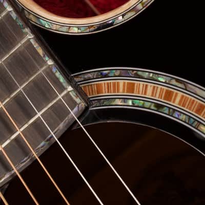B.C. Rich Acoustic Cutaway 6 -String - Black - W/Matrix Infinity VT & Hardcase image 7