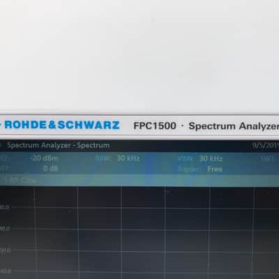Rohde and Schwarz FPC1500 - Spectrum Analyzer with Tracking Generator (5kHz - 1Ghz) image 2