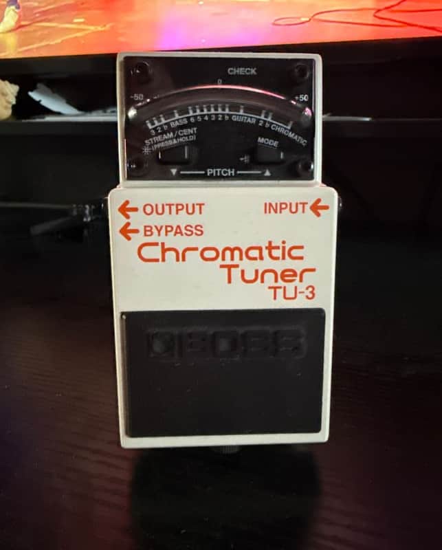 Boss TU-3 Chromatic Tuner 2009 - Present - White image 1