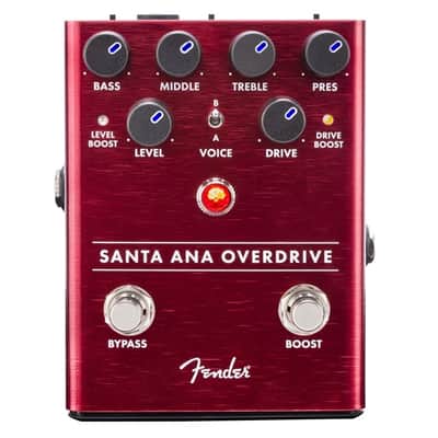 New Fender Santa Ana Overdrive Guitar Effects Pedal image 1