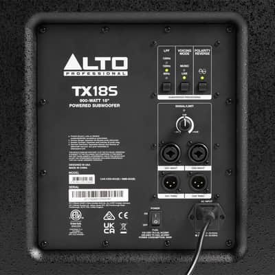Alto TX18S Powered Subwoofer - 900 Watt, 18'' image 4