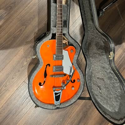 Gretsch electromatic Hollow Body 2004 - orange image 15
