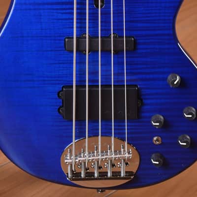 Lakland Skyline 55-02 Deluxe Transparent Blue image 5