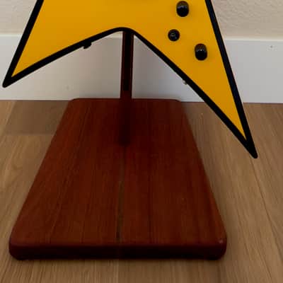 Kiesel Ultra V7 7-String Special Edition #001 McLaren Yellow – Factory Documented - Modern Flying V style image 2