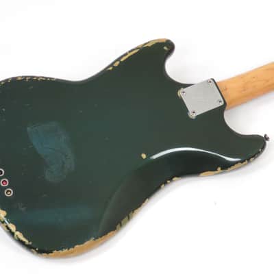 1970 Fender Mustang Bass - Competition Blue with Racing Stripe Road Warrior image 5