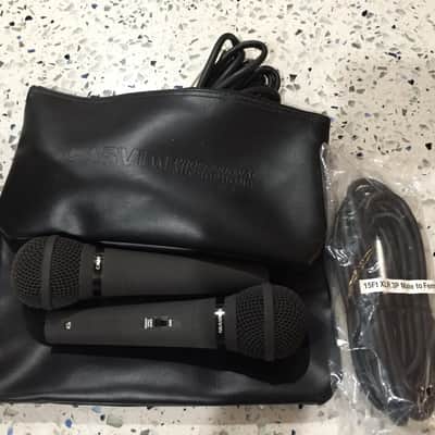 Carvin RX1200 Powered PA with cords, mics & Road Warrior case image 5