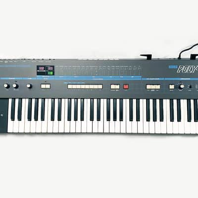 KORG POLY-61 Vintage Analog Synthesizer Made in JAPAN- 1986. SERVICED. Sounds Great !...
