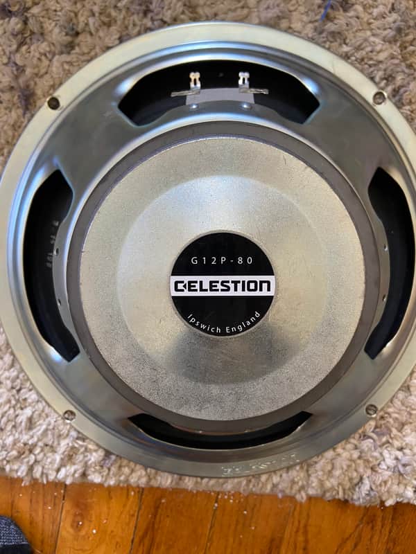 Celestion G12P-80 Seventy 80 12" 80-Watt 8ohm Guitar Amp Speaker 2020s - Silver image 1