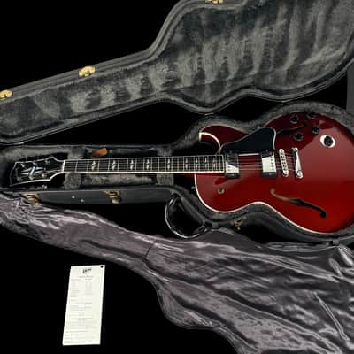 2004 Gibson ES-137 CU Custom Semi-Hollow ~ Candy Apple Red image 14