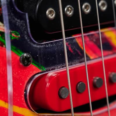 Ibanez Steve Vai Signature JEM2K DNA 228 of 300 DNA Multicolor 2000 w/OHSC image 10