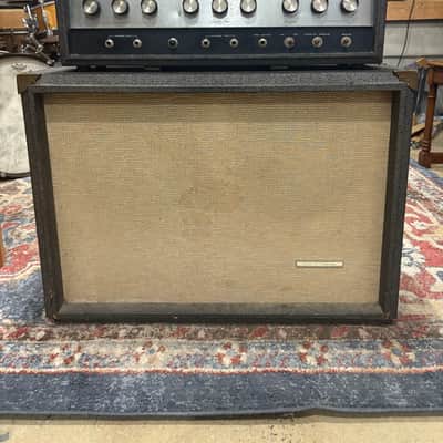 Silvertone Model 1484 Twin Twelve 60-Watt 2x12 Piggyback 1960s - Gray image 1