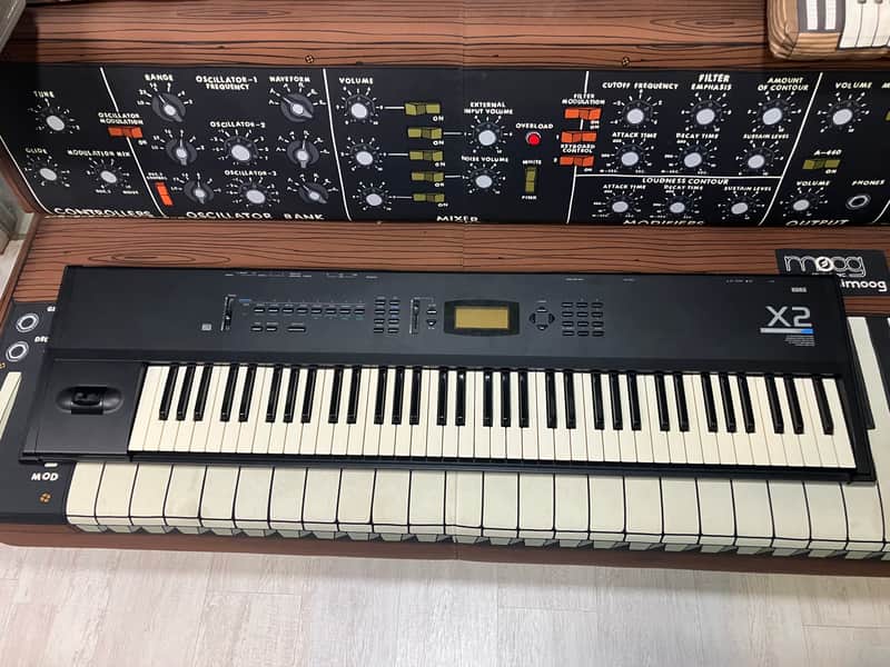 Korg X2 with manual image 1