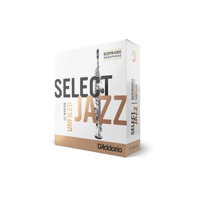 D'Addario Select Jazz Unfiled Soprano Sax 3S image 2