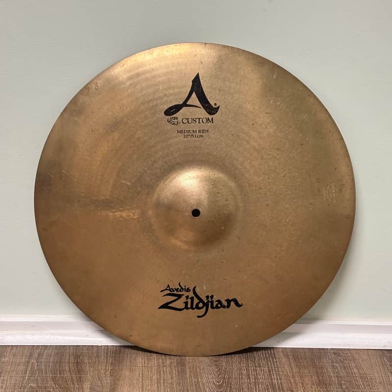 Zildjian 20" A Custom Medium Ride Cymbal 2658g image 1