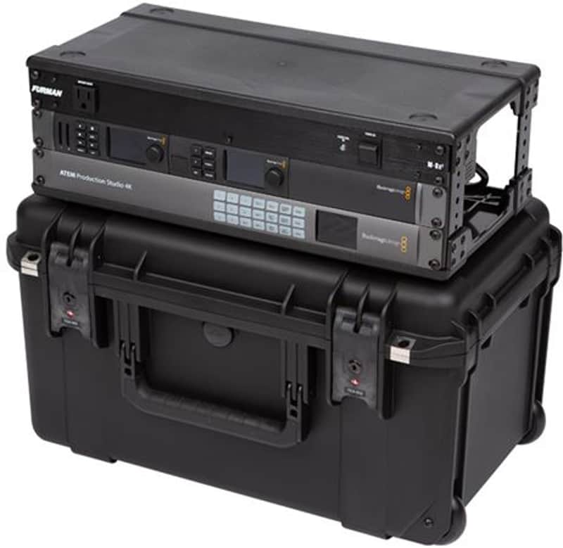 SKB 3i-2011M103U iSeries Injection Molded Shallow 9" Fly Rack 3U image 1