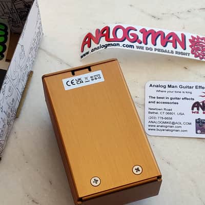Way Huge WM20 Smalls Conspiracy Theory with ANALOG MAN diodes Professional Overdrive - Gold Klon Centaur image 8