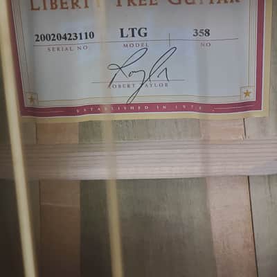 2002 Taylor Liberty Tree Grand Concert image 4
