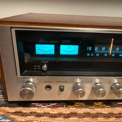 Sansui 5050 Stereo Receiver, EXcellent all-original condition, upgraded walnut case image 3