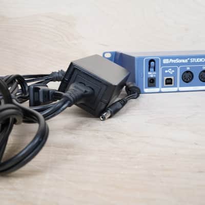 PreSonus Studio 1824 USB 2018 Silver w/ Power Supply, USB Cable image 6