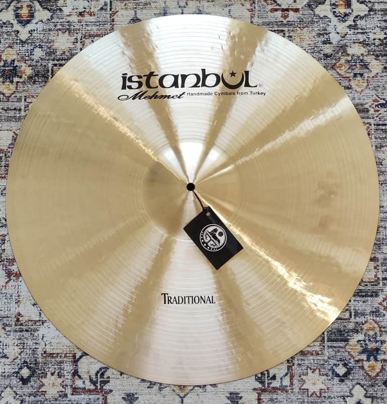 Istanbul Mehmet Cymbals 22" Traditional Dark Crash (2000-2100g) image 1