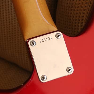 1964 Fender Jaguar  Candy Apple Red (FEE1182) image 13