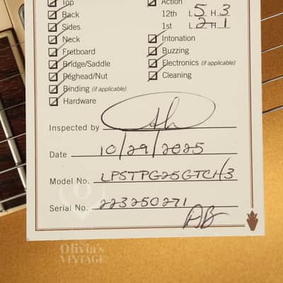 2025 Gibson Les Paul Studio Metallic Goldtop GC Exclusive image 24