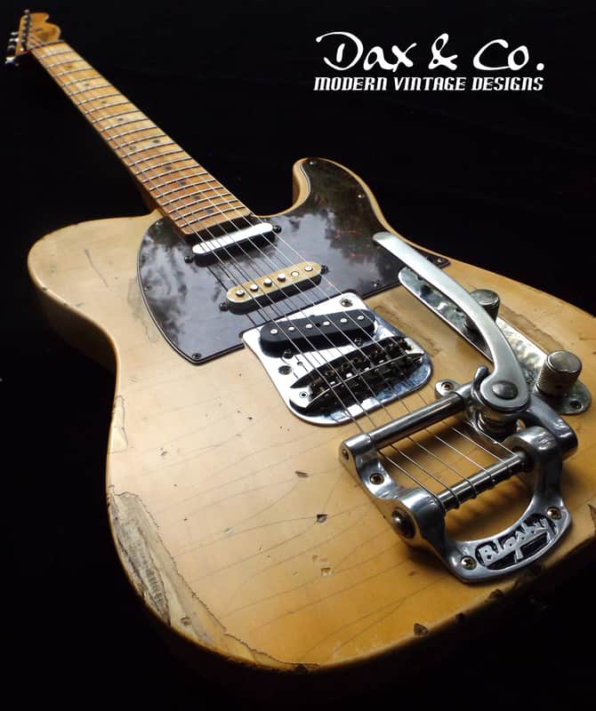 Fender Deluxe Nashville Telecaster Roadworn Relic W/ Bigsby! Honey