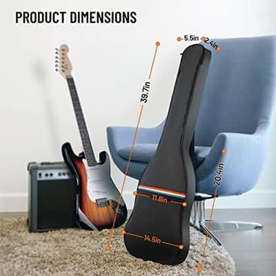 Guitar Dust Cover Bag Electric Gig Bag Soft Case Musical Instruments Accessories image 7