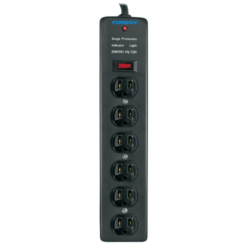 Furman SS-6 6 Outlet Surge Strip image 1