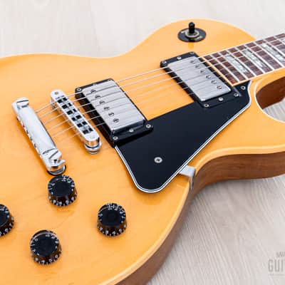 1979 Gibson Les Paul Standard Vintage Guitar Natural w/ T Tops, Case image 6